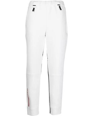 Prada Jogginghose Mit Logo-Print - Weiß