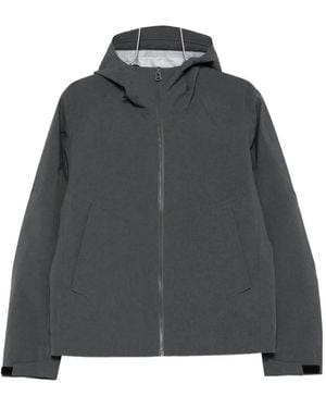 J.L-A.L Hooded Zip-Front Jacket - Gray