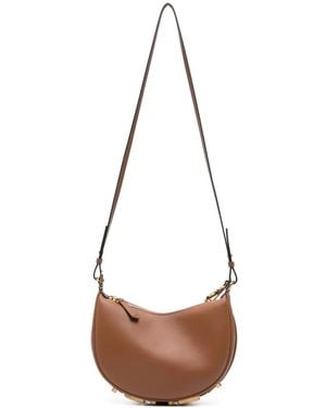 Fendi Mini Graphy Cross Body Bag - White