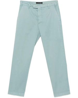 Michael Coal Belt-Loop Pants - Blue