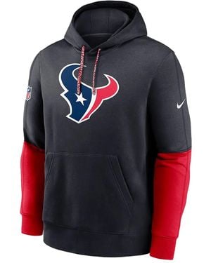 Nike Nfl Houston Texans Sideline Club Hoodie - ブルー