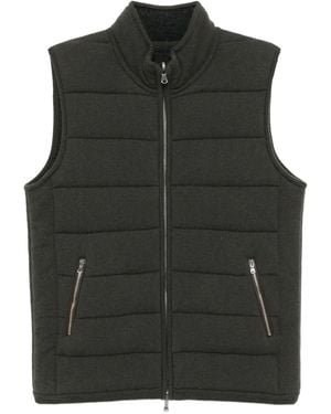 N.Peal Cashmere Mall Gilet - Black