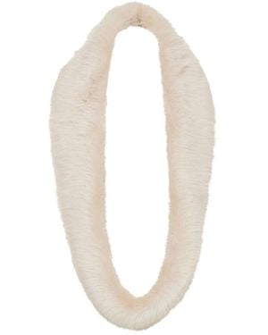 David Koma Faux-fur Neck Scarf - ホワイト