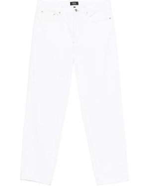 A.P.C. Straight-Leg Trousers - White