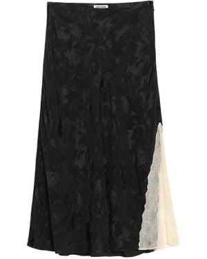 Zadig & Voltaire Jayla Silk Skirt - Black