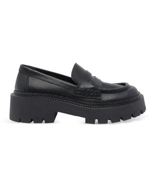 Vic Matié Platform Loafers - Black