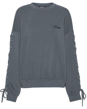 ROTATE BIRGER CHRISTENSEN Pullover mit Schnürung - Blau
