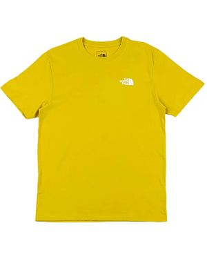 The North Face Evolution Box T-Shirt - Yellow