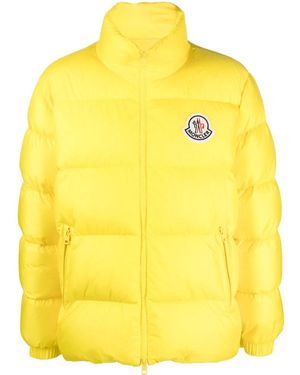 Moncler Gesteppte Citala Daunenjacke - Gelb