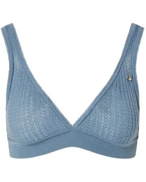 Liu Jo Pure Wool Knit Top - Blue