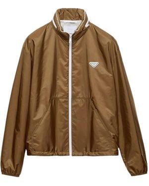 Prada Re-Nylon Jacket - Brown