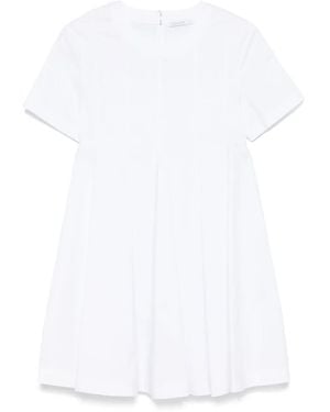 Patrizia Pepe Minikleid aus Leinen - Weiß