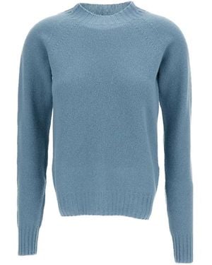 Drumohr Pullover Mit Stehkragen - Blau