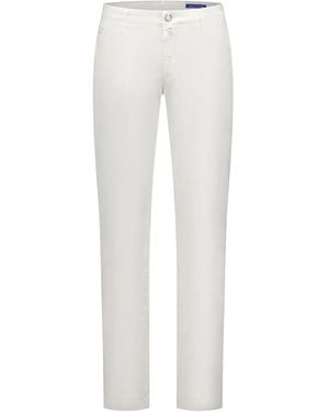 Jacob Cohen Bobby Trousers - White