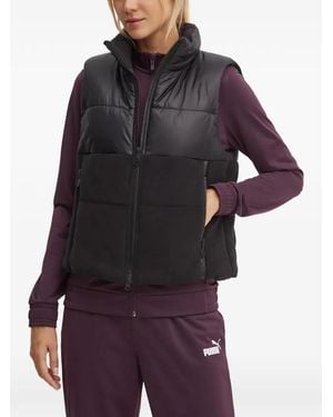 Sportalm Quilted Panelled Jacket - Black