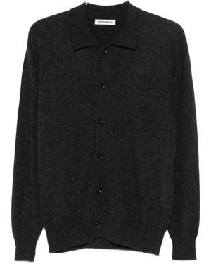 Attachment Vest Met Polokraag - Zwart