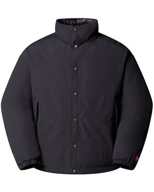 The North Face Box High-Neck Press-Stud Jacket - Blue