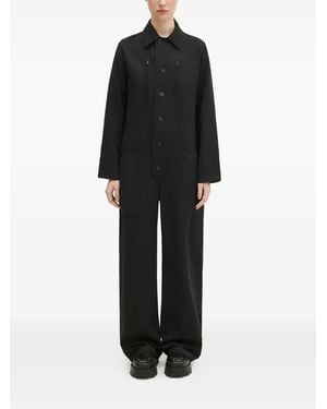 Y-3 Mono Largo De Manga Larga - Negro