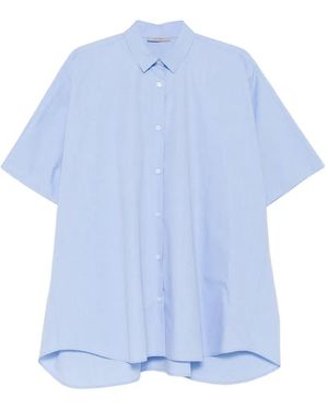 Dusan Chemise Boutonnée À Manches Courtes - Blue