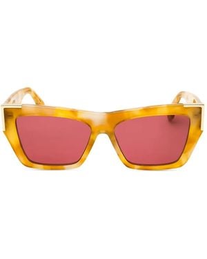 Palm Angels Cat-Eye Frame Sunglasses - Pink
