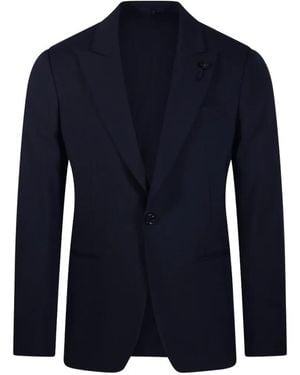 Lardini Single-Breasted Blazer - Blue