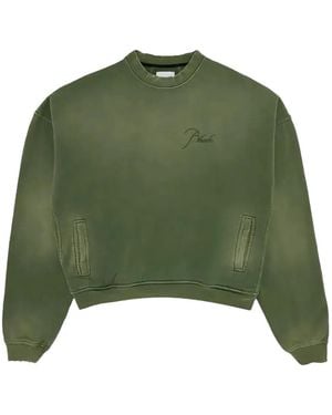Rhude Pullover Mit Rundhalsausschnitt - Grün