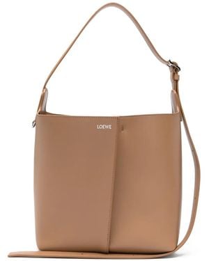 Loewe Schoudertas Met Logoprint - Wit
