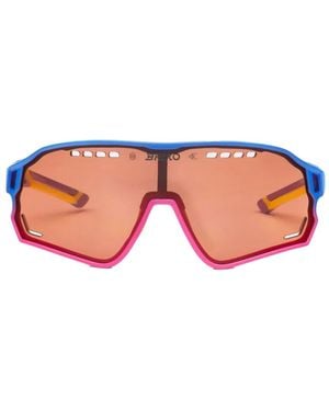 Briko Lunettes De Soleil À Monture Géométrique - Rose