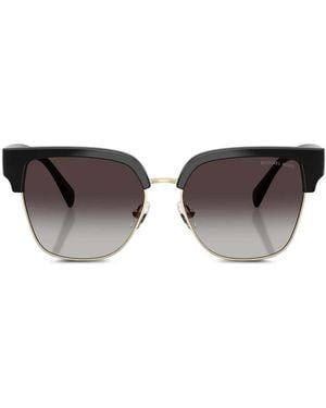 Michael Kors Zonnebril Met Browline Montuur - Grijs