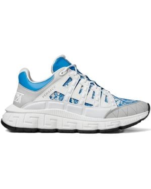Versace Trigreca Sneakers - Blauw