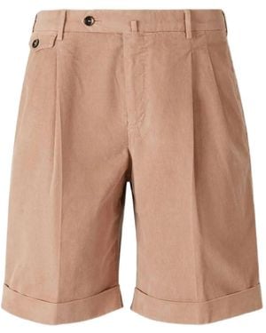 PT Torino Belt-Loops Shorts - White