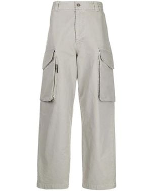 MSGM Cargo-Fit Trousers - Grey