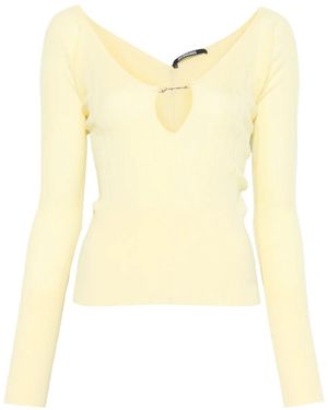 Jacquemus Le Sommet Pralù Top - Yellow
