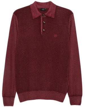 Etro Embroidered-Logo Jumper