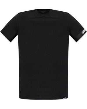 DSquared² Logo T-Shirt - Black