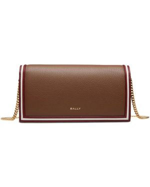 Bally Code Wallet - Brown