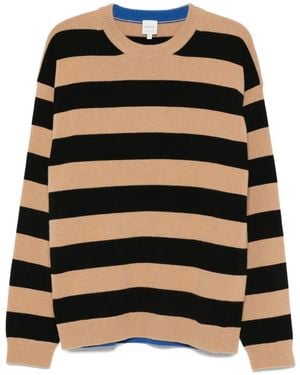 Paul Smith Striped Wool Jumper - Black