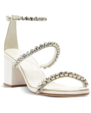 Alexandre Birman 60Mm Alexa Heeled Sandals - White