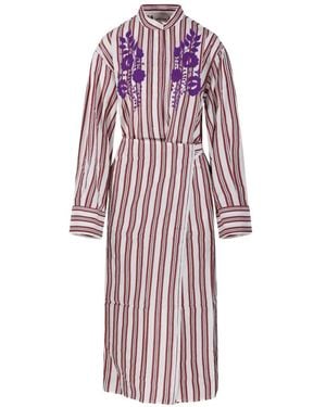 Antik Batik Miradi Midikleid - Pink