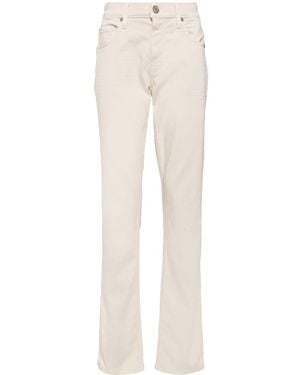 PAIGE Federal Straight-Leg Jeans - White