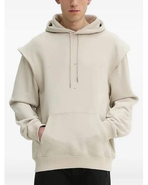 HELIOT EMIL Cotton Hoodie - ナチュラル