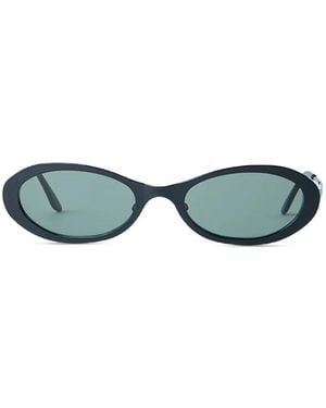 Our Legacy Oval-Frame Sunglasses - Green