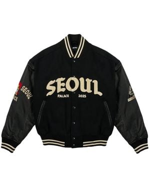 Palace Seoul 2 Seoul Bomber Jacket - Black