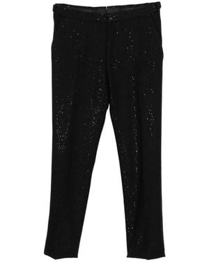 Tom Ford Sequinned Bouclé Pants - Black