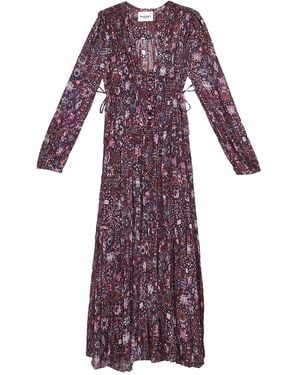 Isabel Marant Briane Dress - Purple