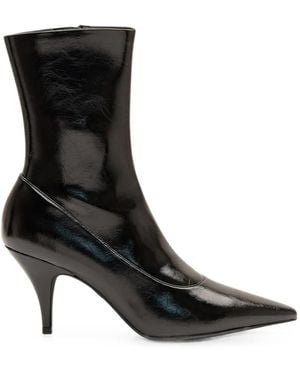 Jeffrey Campbell Looker Pointed-Toe Boots - Black