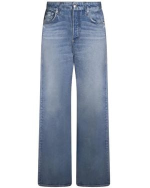 Rag & Bone Vaqueros Con Botones - Azul