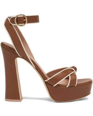 Malone Souliers Rudi Leather Sandals - Brown