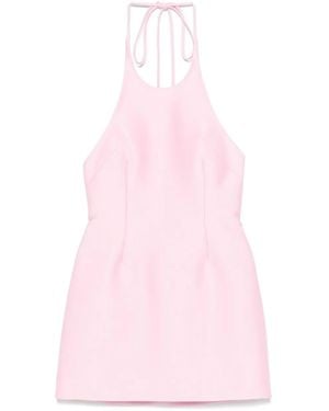Monot Double-Tie Mini-Jurk - Roze