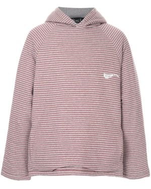 Martine Rose Oversized Striped Hoodie - Pink
